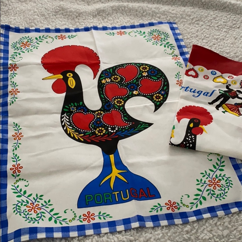 Tea Towels from Portugal. New.